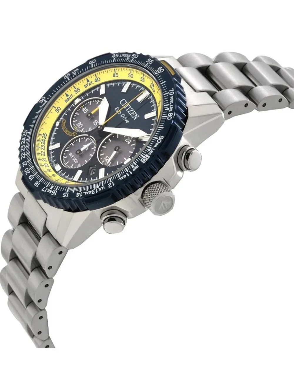 NWT Citizen Promaster Navihawk Chronograph Blue Dial Men's Watch